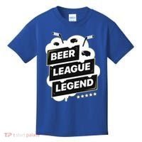 Beer League Legend Hockey Gift Kids T-Shirt thumb 0