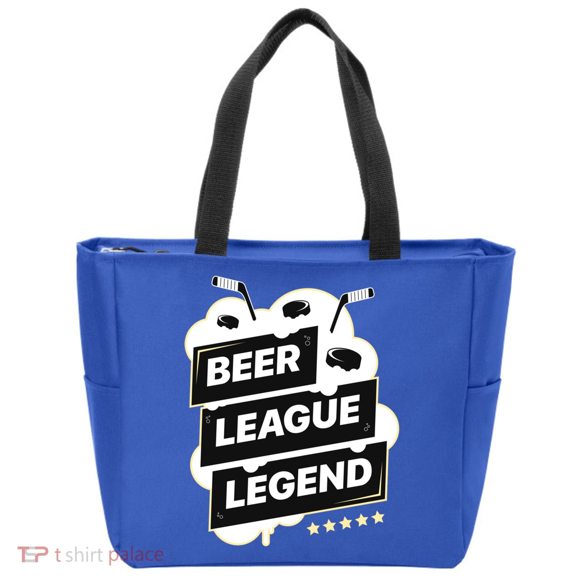 Beer League Legend Hockey Gift Tote Bag