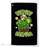 Brainrot Lirili Larila  Golf Towel thumb 0