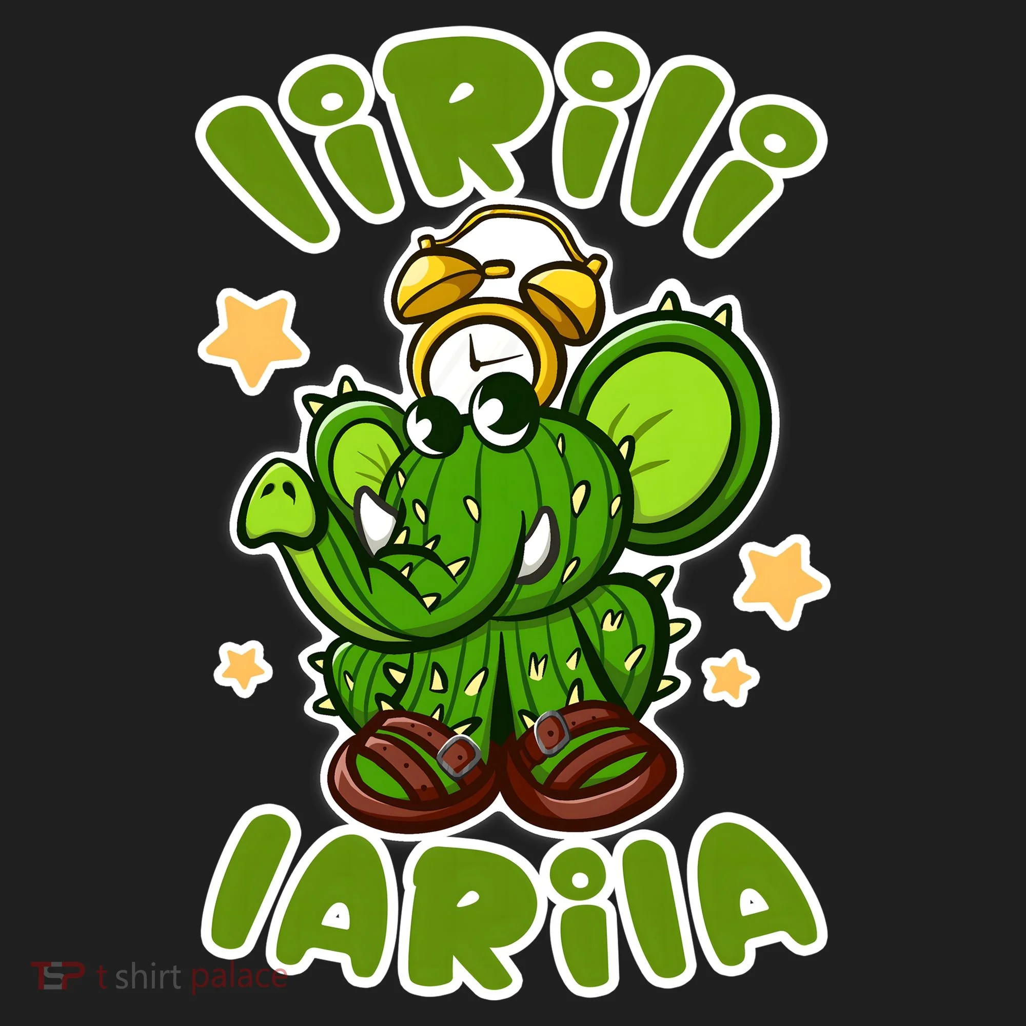 Brainrot Lirili Larila  Golf Towel