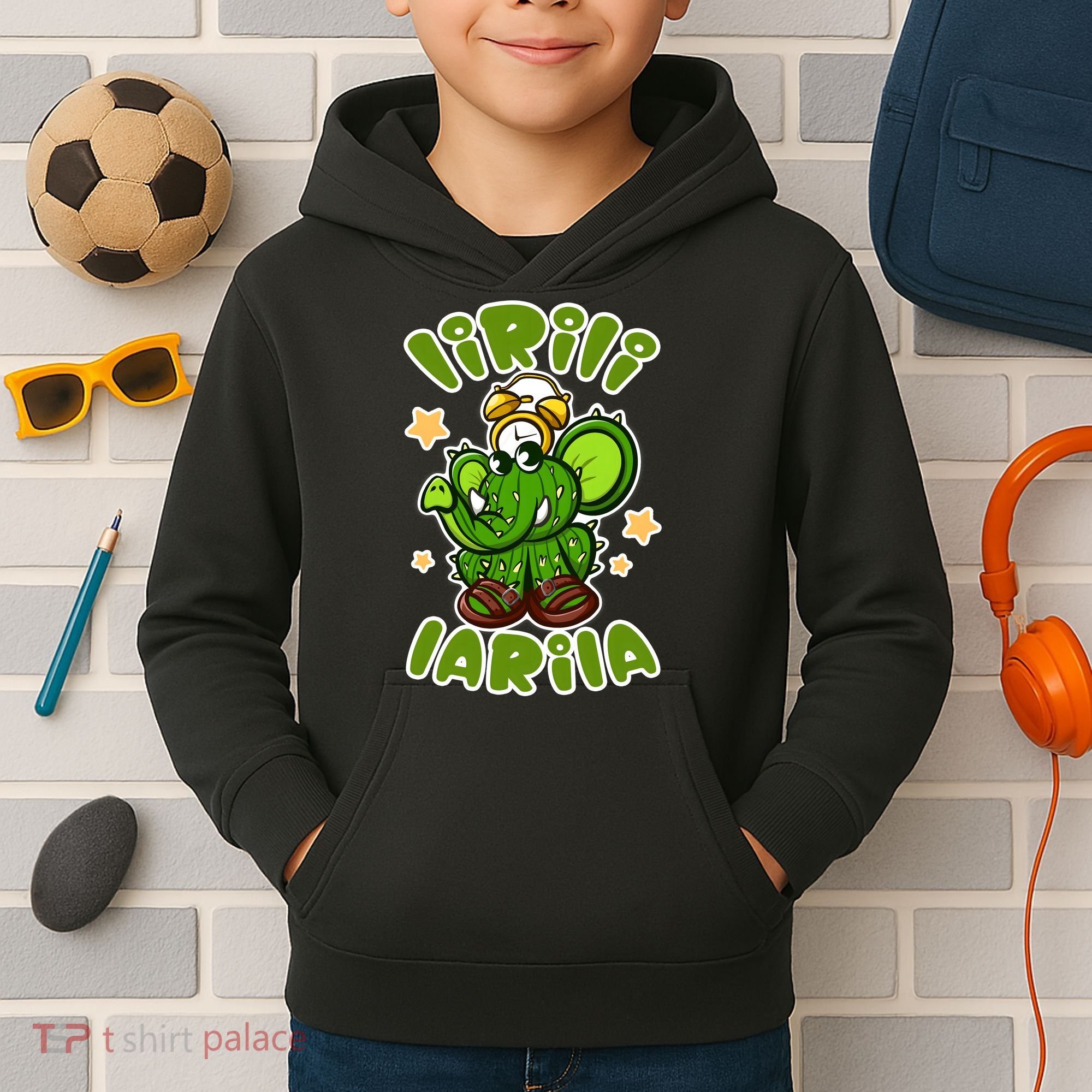 Brainrot Lirili Larila  Kids Hoodie