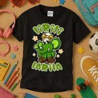Brainrot Lirili Larila  Kids T-Shirt thumb 3