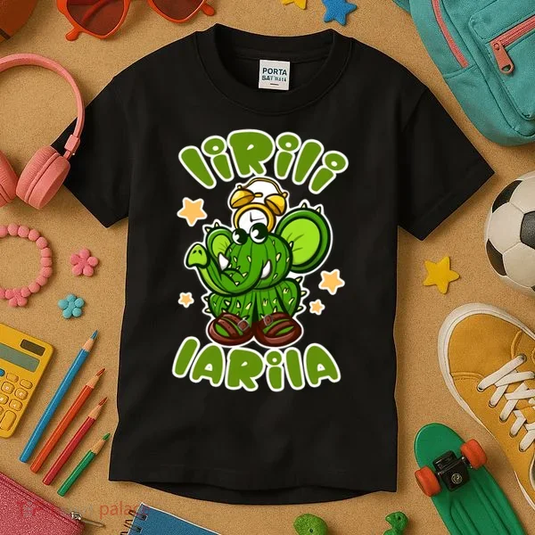 Brainrot Lirili Larila  Kids T-Shirt