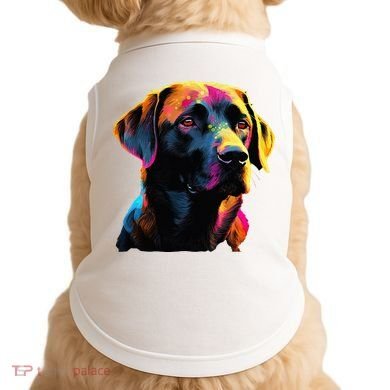 Black Labrador Lover Colorful Pop Art Black Lab Doggie Tank