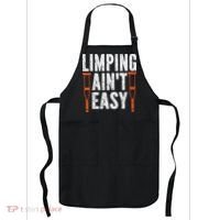 Broken Leg Limping AinT Easy Injury Surgery Get Well Soon Apron thumb 0