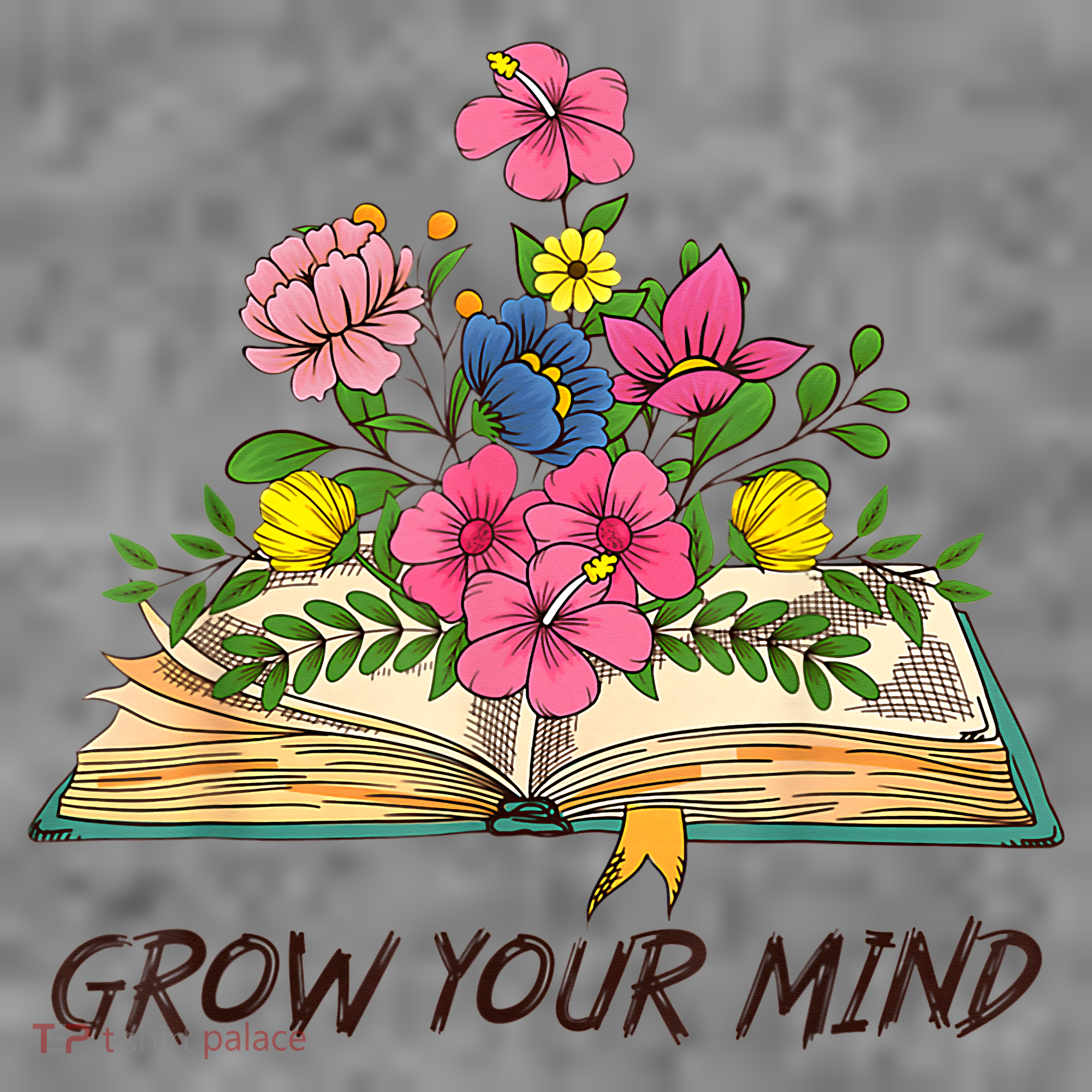 Book Lover Librarian Grow Your Mind Reading Teacher Flower Toddler Hoodie