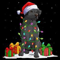 Black Lab Labrador Christmas Lights Pajama Dog Lover Xmas Coffee Mug thumb 5