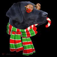 Black Lab Labrador Dog Owners Christmas Xmas Holiday Party Coffee Mug thumb 5