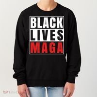 Black Lives Maga Black Conservative Republican Women's Sweatshirt thumb 0