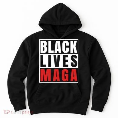 Black Lives Maga Black Conservative Republican Hoodie