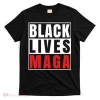 Black Lives Maga Black Conservative Republican T-Shirt thumb 0