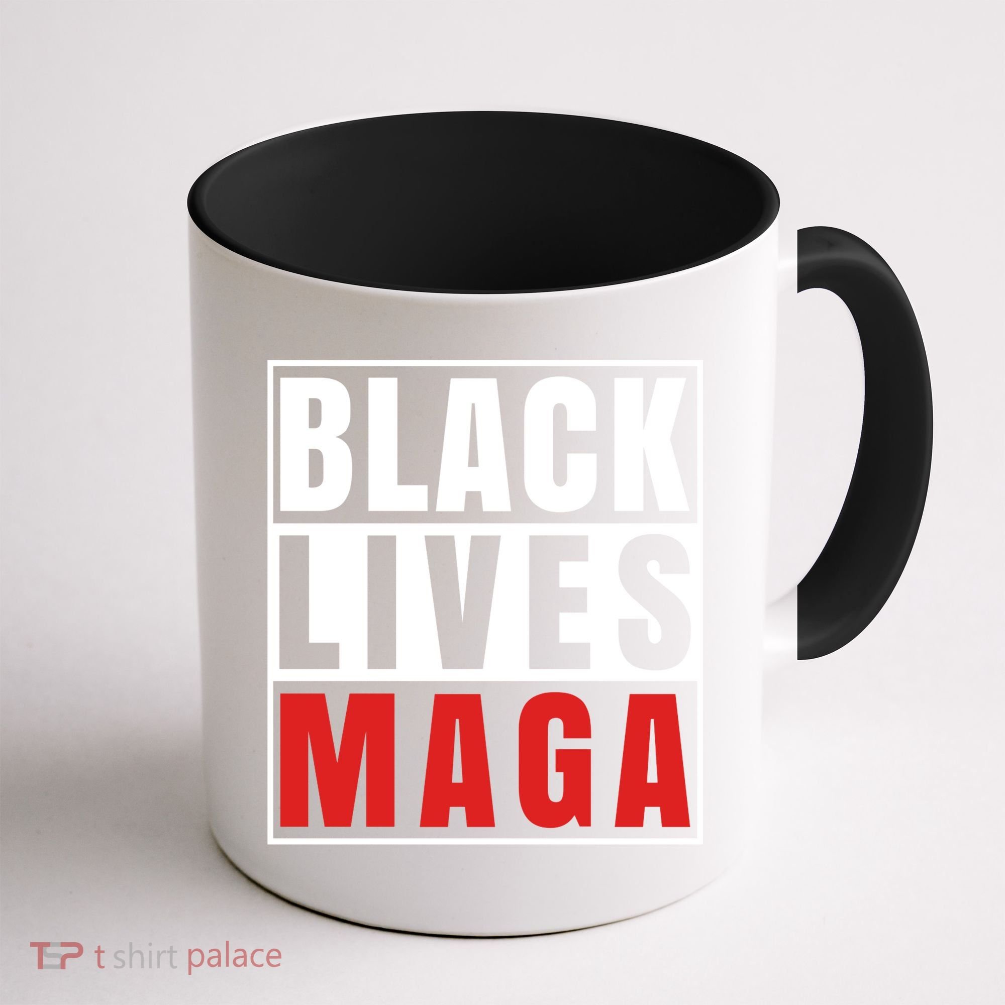 Black Lives Maga Black Conservative Republican Coffee Mug