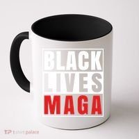Black Lives Maga Black Conservative Republican Coffee Mug thumb 0