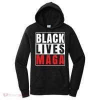 Black Lives Maga Black Conservative Republican Women's Hoodie thumb 0