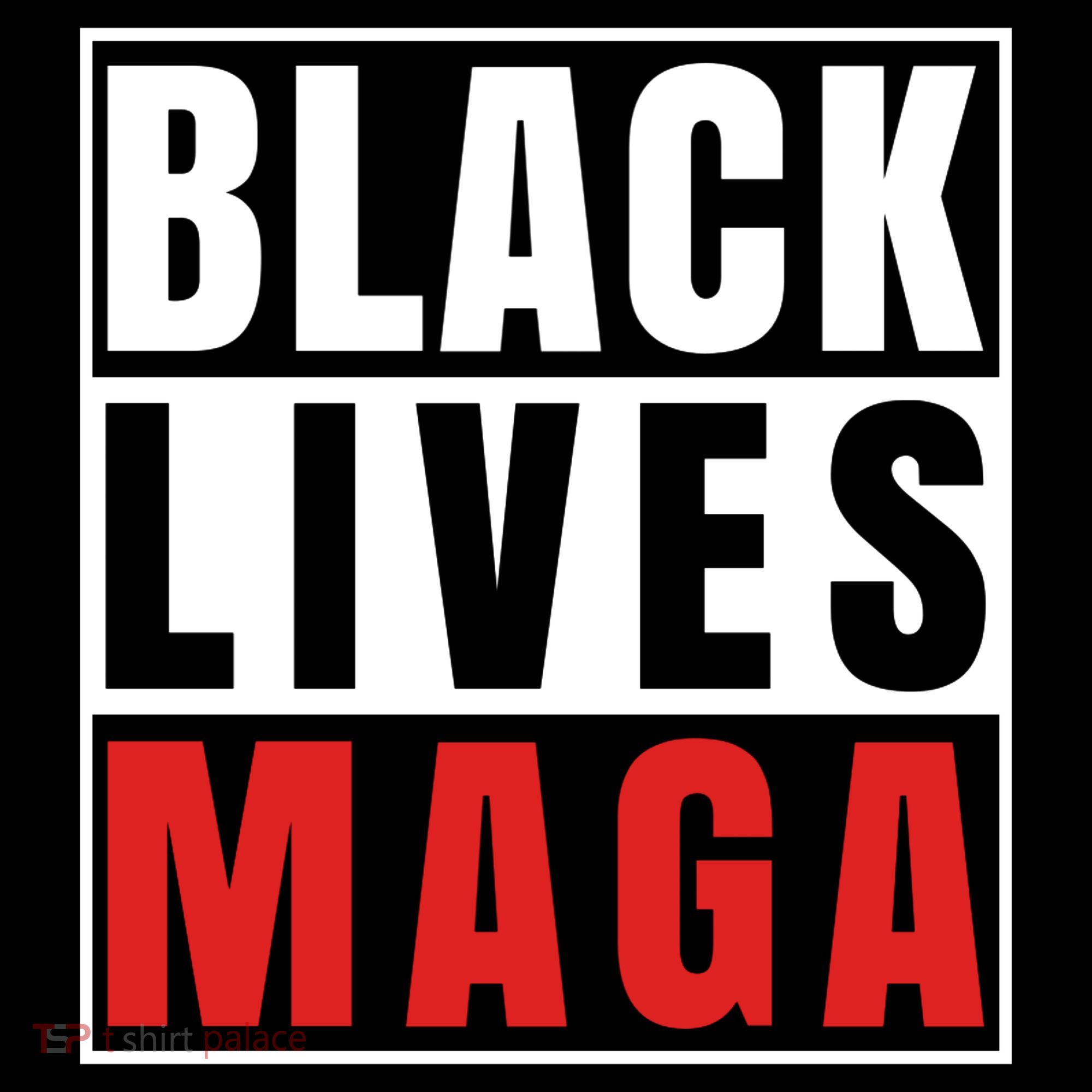 Black Lives Maga Black Conservative Republican Women's Hoodie