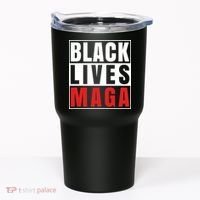 Black Lives Maga Black Conservative Republican Tumbler thumb 0