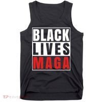 Black Lives Maga Black Conservative Republican Tank Top thumb 0