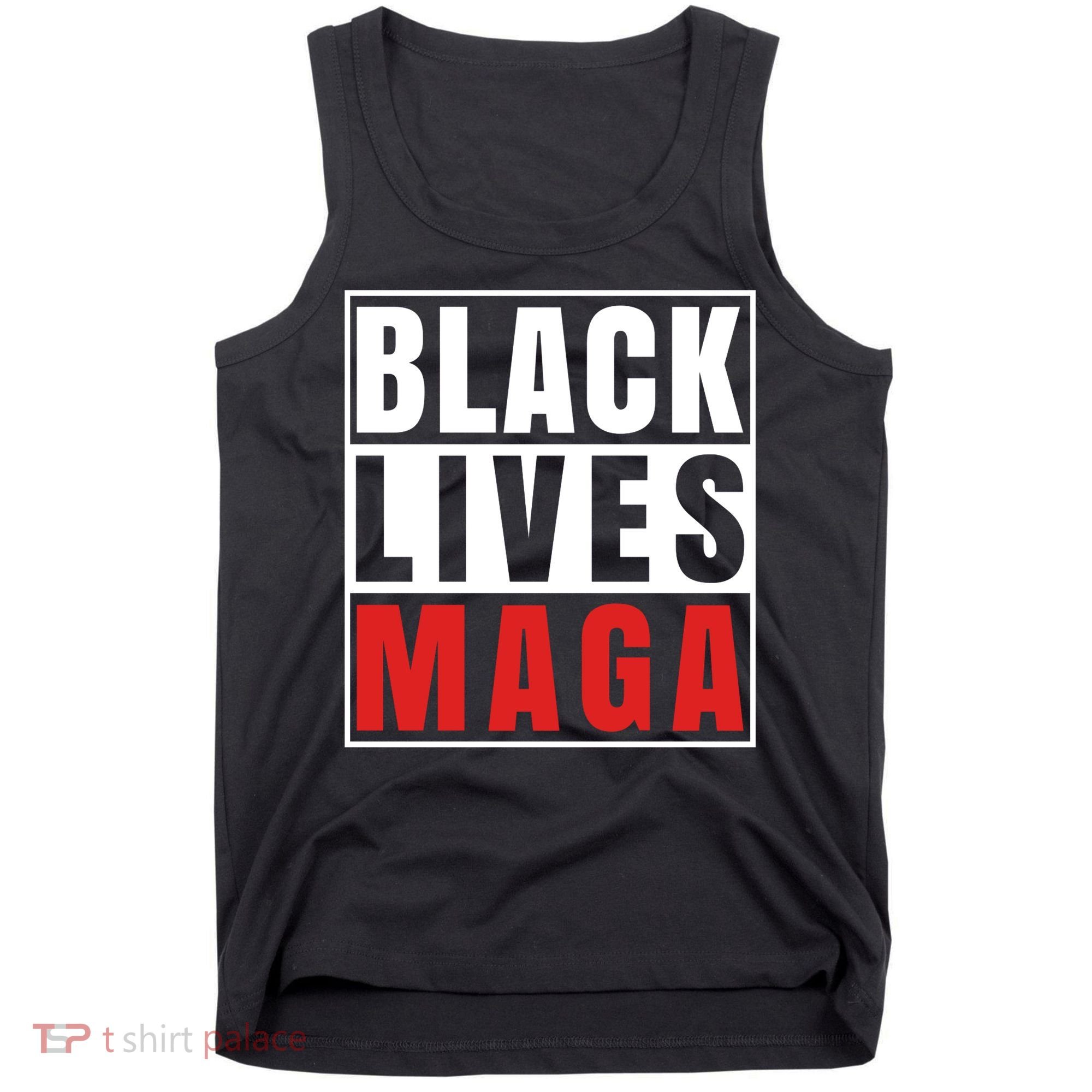 Black Lives Maga Black Conservative Republican Tank Top