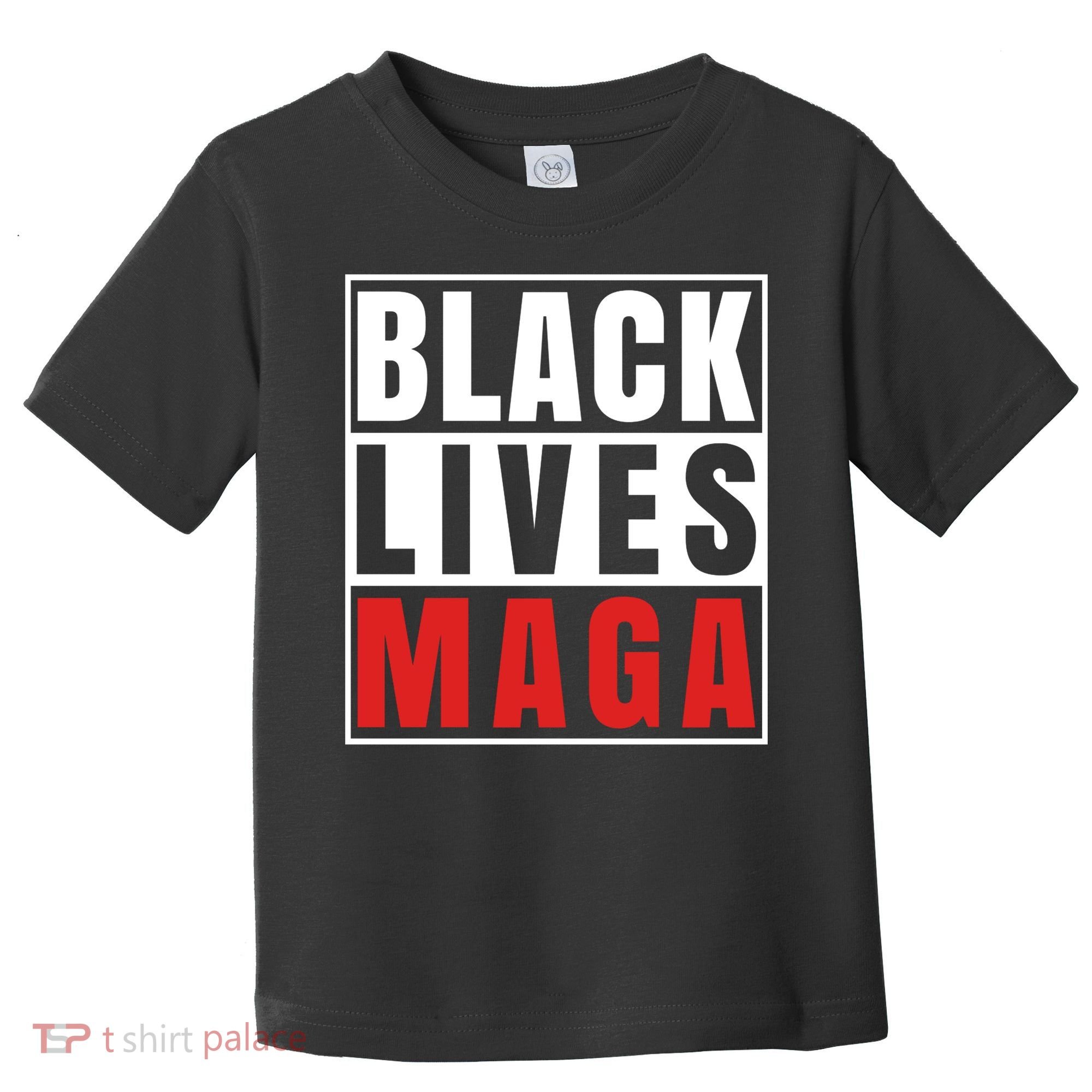 Black Lives Maga Black Conservative Republican Toddler T-Shirt