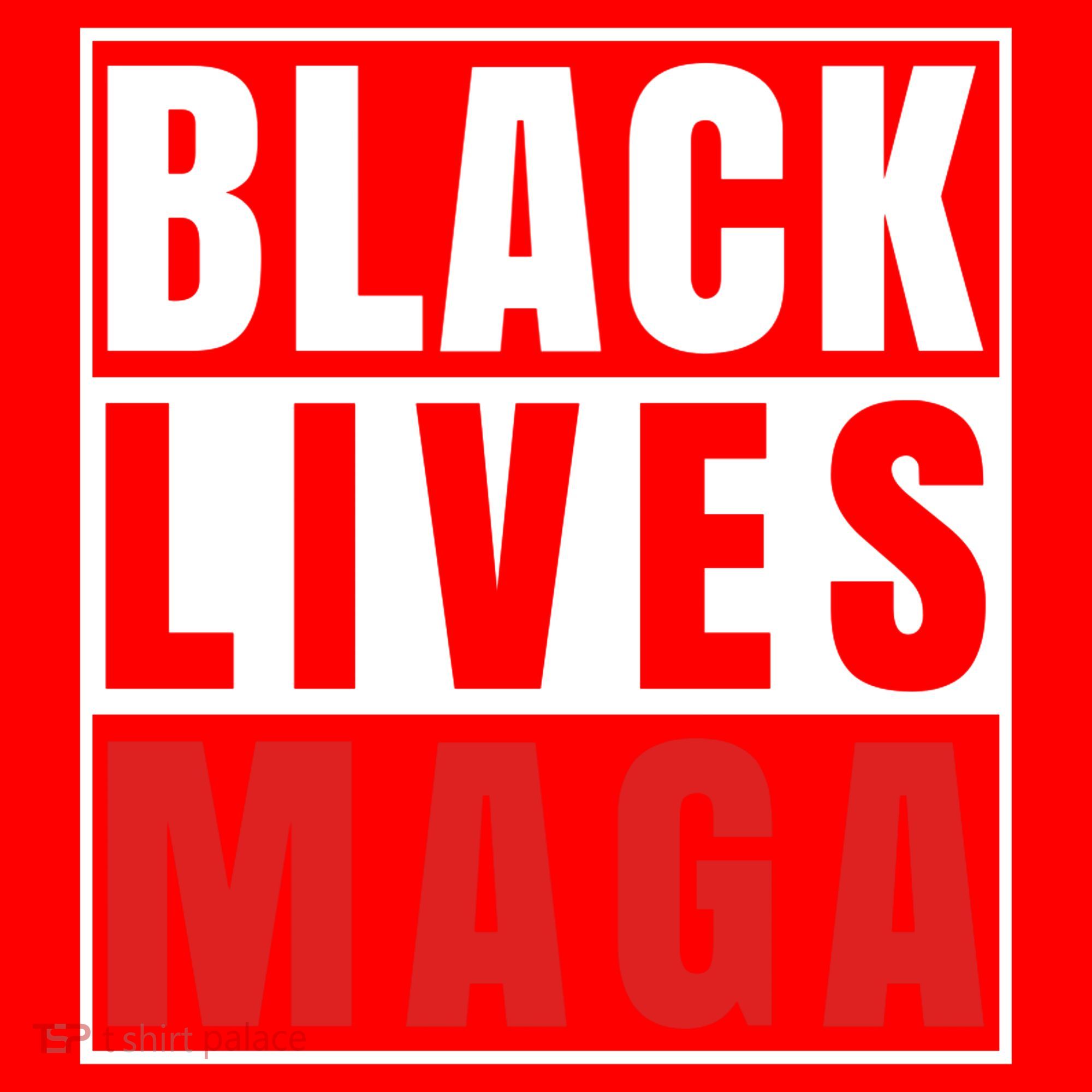 Black Lives Maga Black Conservative Republican Santa Hat