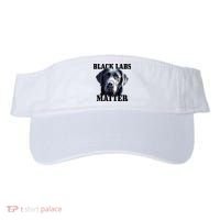 Black Labs Matter Labrador Retriever Mom Dad Dog Lover Funny Gift Visor thumb 0