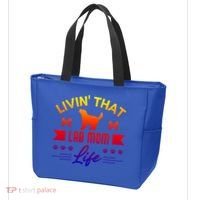 Black Lab Mom Livin That Life Labrador Retriever Great Gift Tote Bag thumb 3