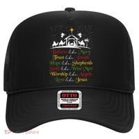 Believe Like Mary Trust Like Joseph Christian Nativity Scene Hat thumb 0