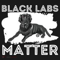 Black Labs Matter Labrador Retriever Lover Dog Owner Apron thumb 3