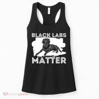 Black Labs Matter Labrador Retriever Lover Dog Owner Women's Tank Top thumb 0