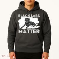 Black Labs Matter Labrador Retriever Lover Dog Owner Hoodie thumb 2