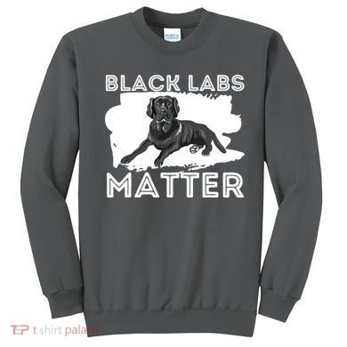 Black Labs Matter Labrador Retriever Lover Dog Owner Sweatshirt