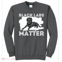 Black Labs Matter Labrador Retriever Lover Dog Owner Sweatshirt thumb 0