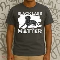 Black Labs Matter Labrador Retriever Lover Dog Owner T-Shirt thumb 3