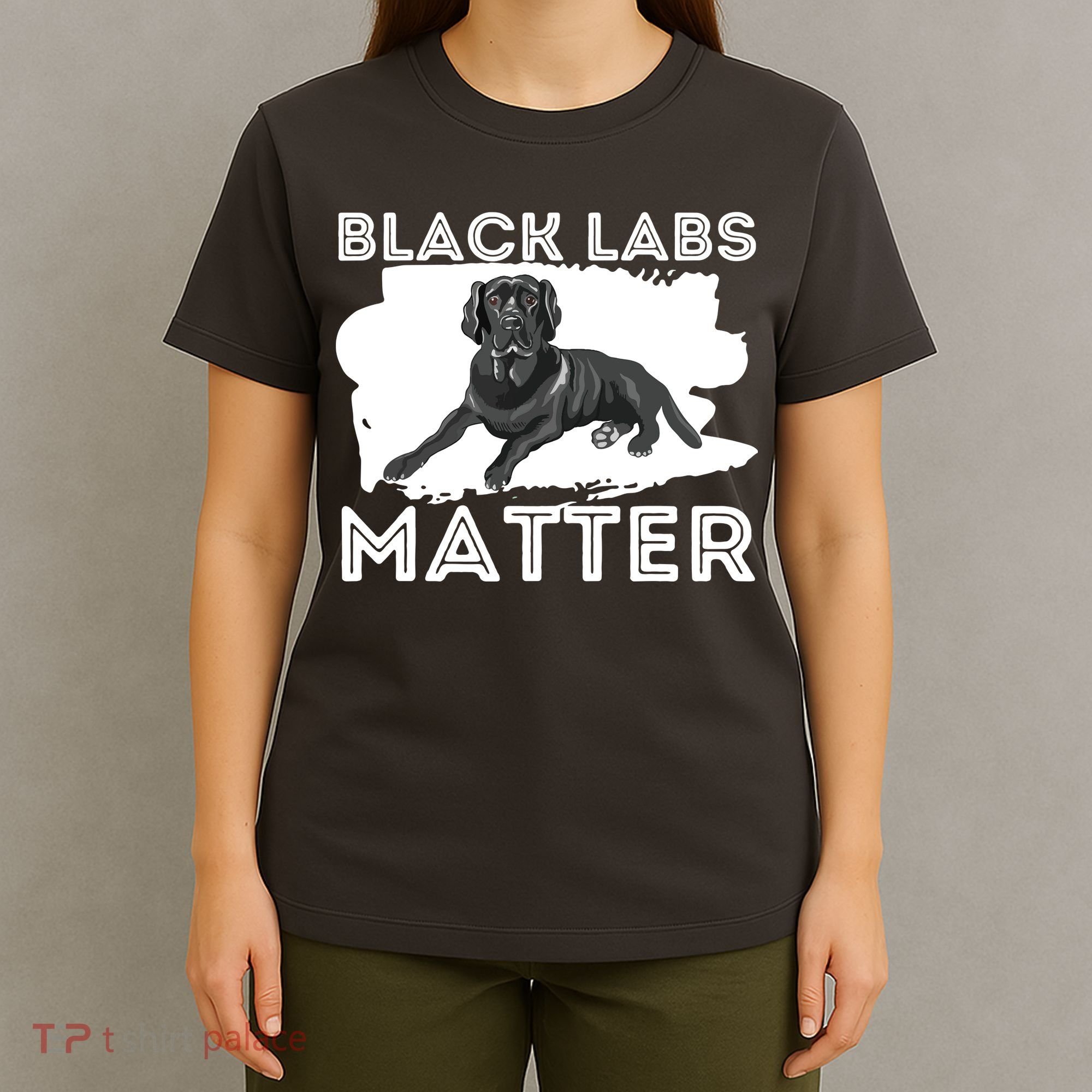 Black Labs Matter Labrador Retriever Lover Dog Owner T-Shirt