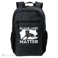 Black Labs Matter Labrador Retriever Lover Dog Owner Backpack thumb 0