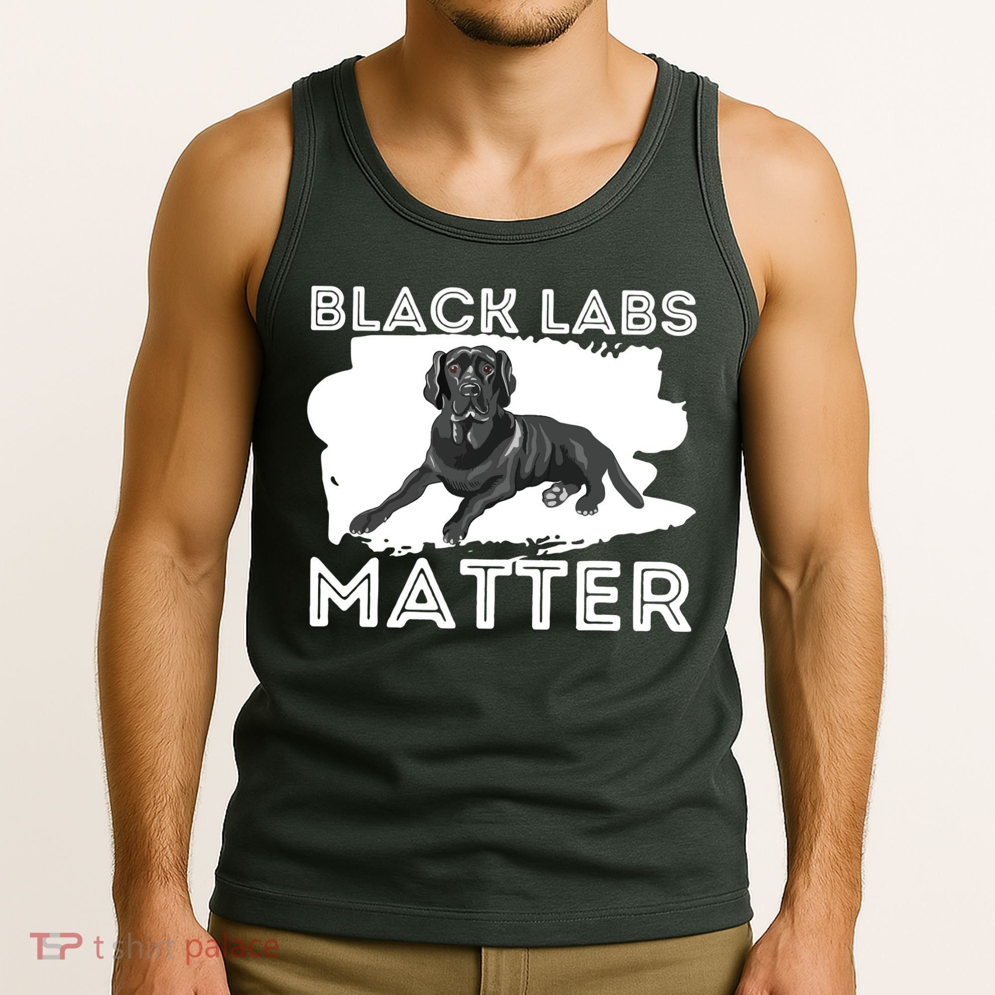 Black Labs Matter Labrador Retriever Lover Dog Owner Tank Top