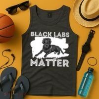 Black Labs Matter Labrador Retriever Lover Dog Owner Tank Top thumb 4