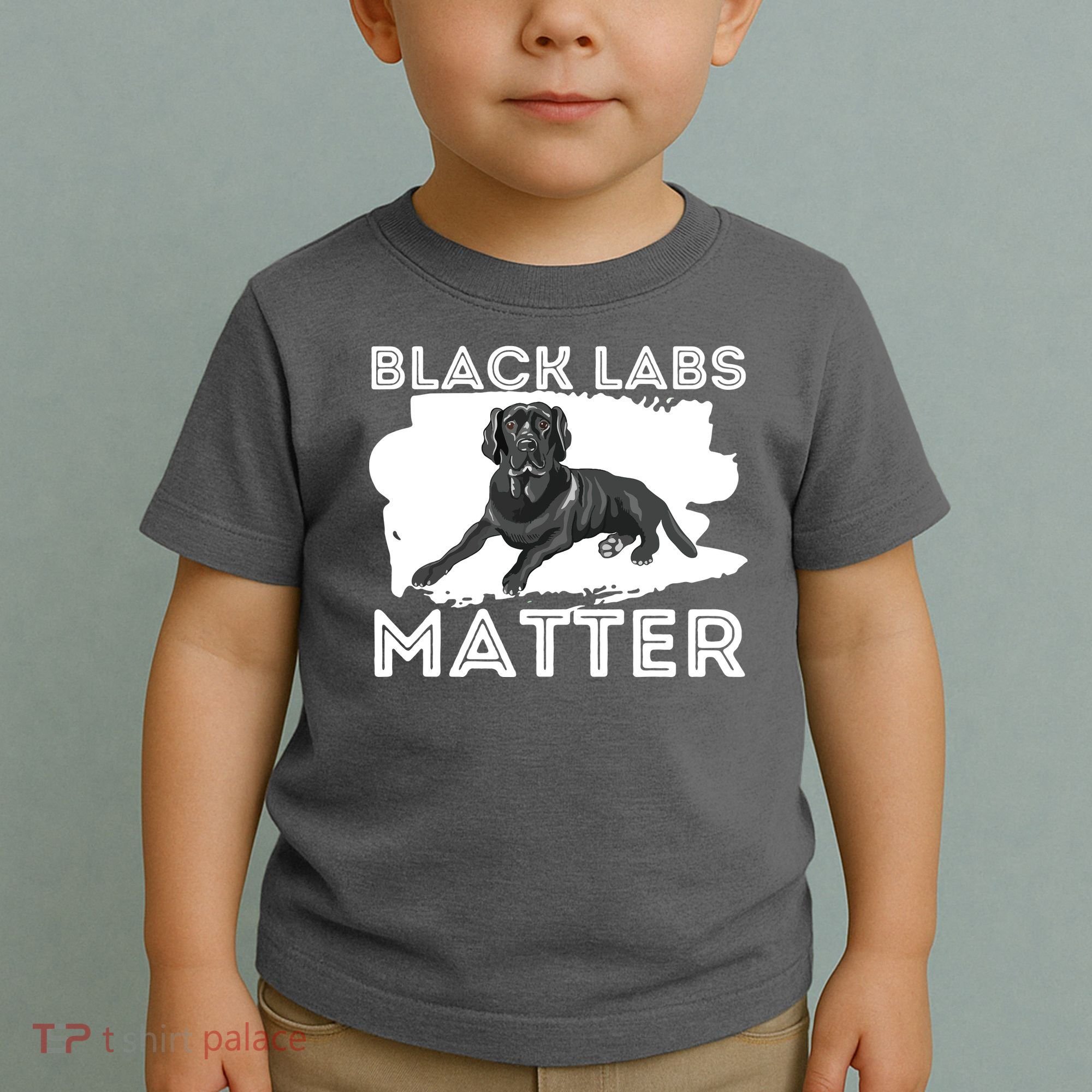 Black Labs Matter Labrador Retriever Lover Dog Owner Toddler T-Shirt