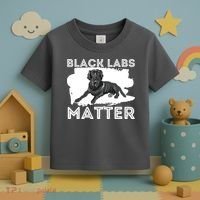 Black Labs Matter Labrador Retriever Lover Dog Owner Toddler T-Shirt thumb 3