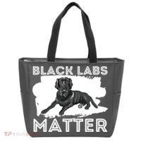 Black Labs Matter Labrador Retriever Lover Dog Owner Tote Bag thumb 0