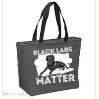 Black Labs Matter Labrador Retriever Lover Dog Owner Tote Bag thumb 2