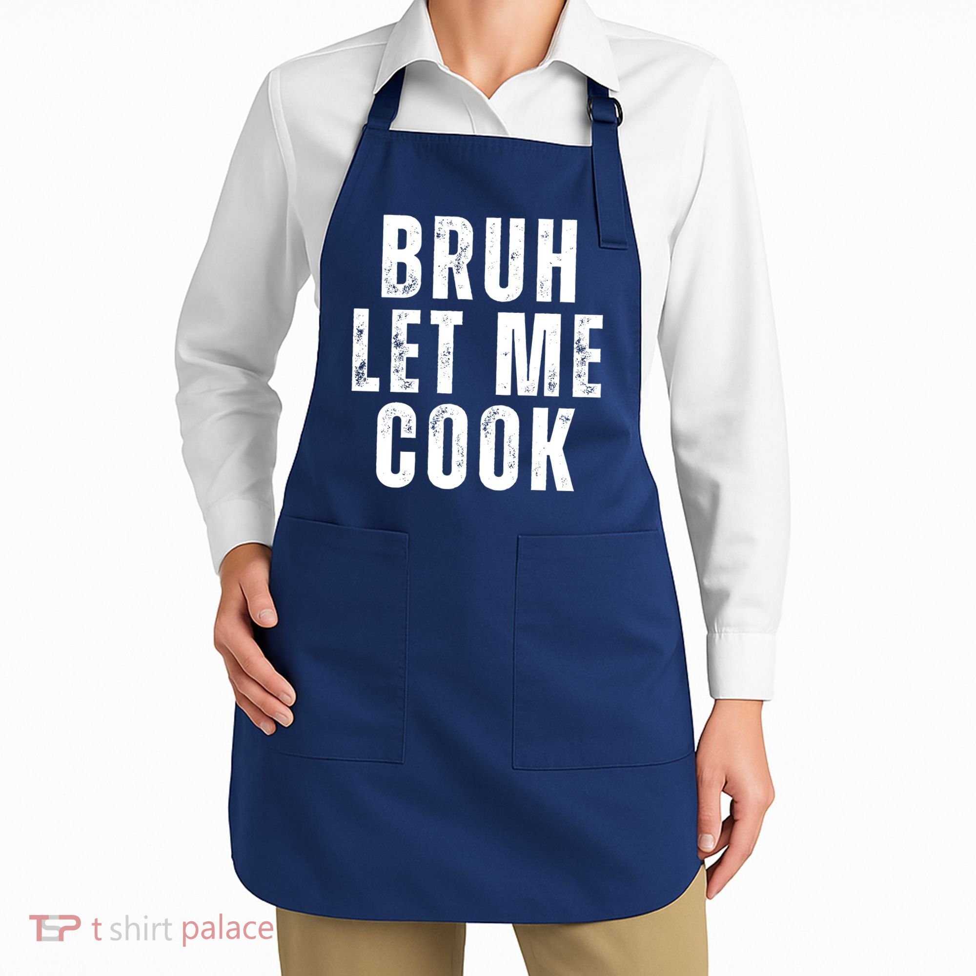Bruh Let Me Cook Apron