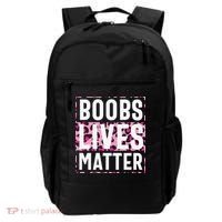 Boobs Lives Matter Breast Cancer Backpack thumb 0
