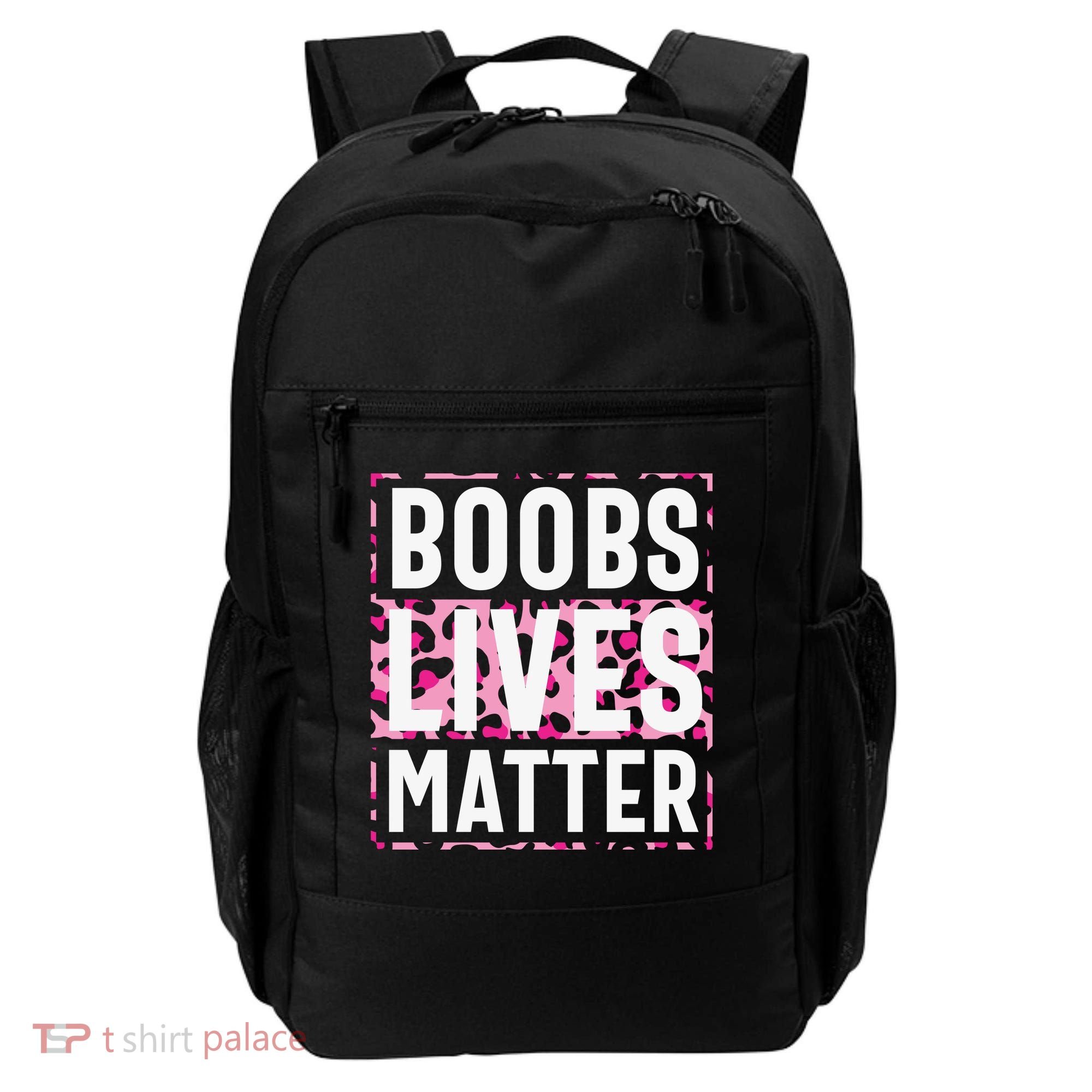Boobs Lives Matter Breast Cancer Backpack