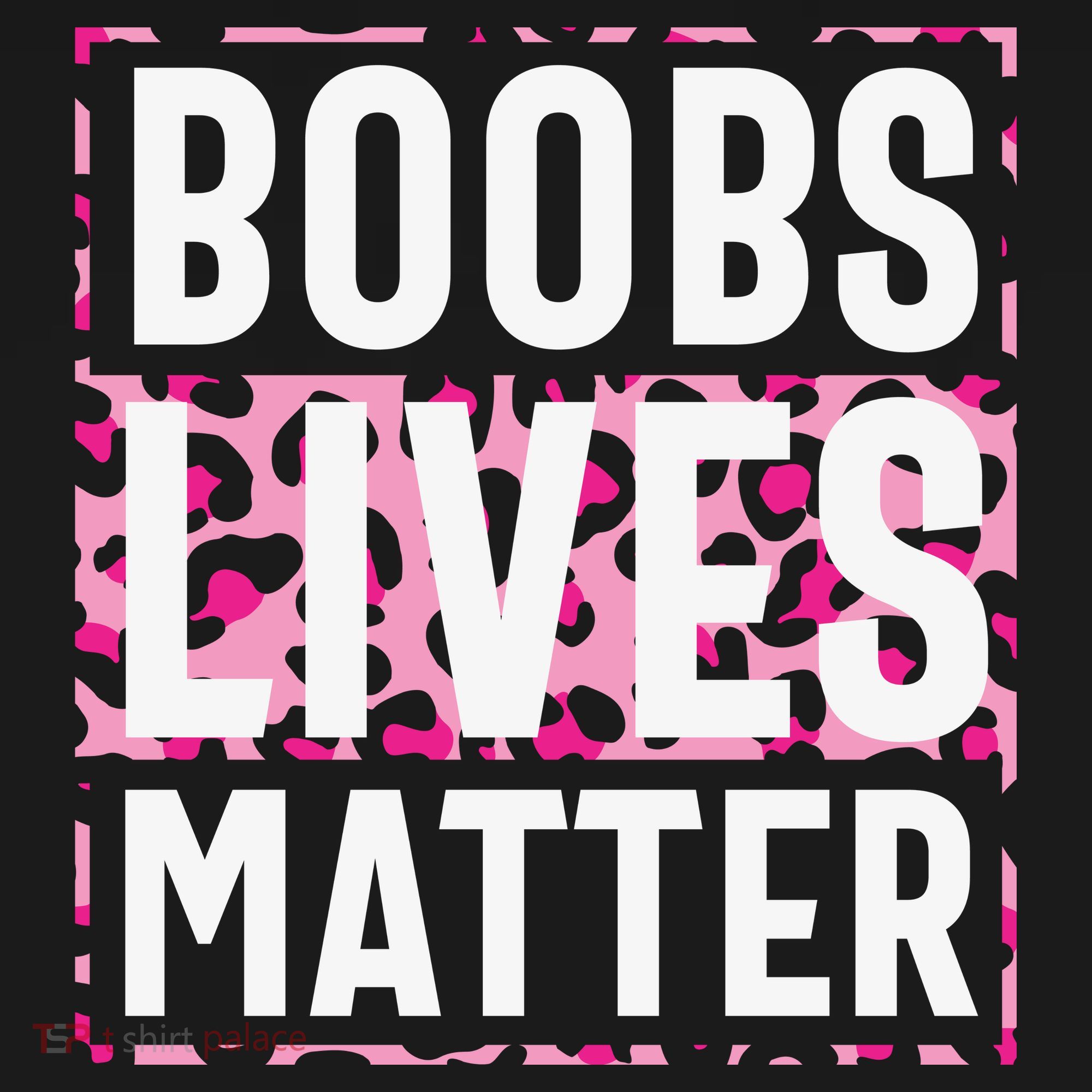 Boobs Lives Matter Breast Cancer Backpack
