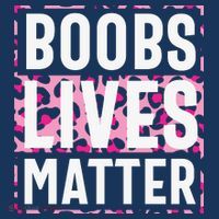 Boobs Lives Matter Breast Cancer Beanie thumb 2