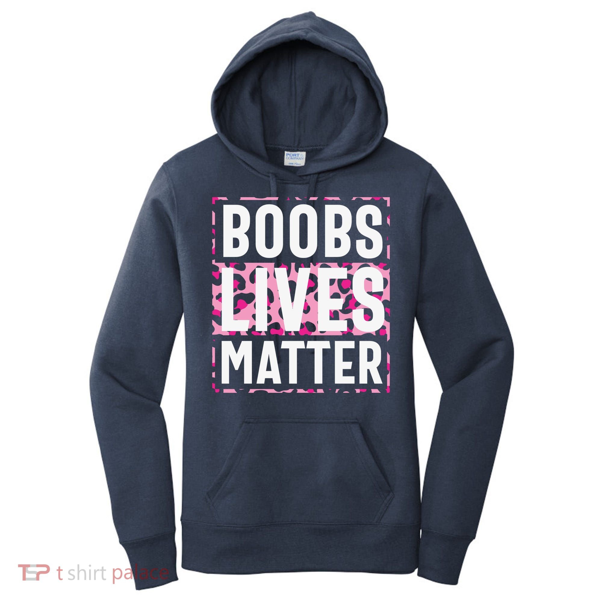 Boobs Lives Matter Breast Cancer Women's Hoodie