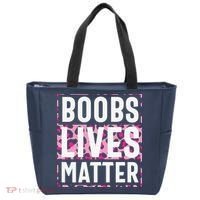 Boobs Lives Matter Breast Cancer Tote Bag thumb 0