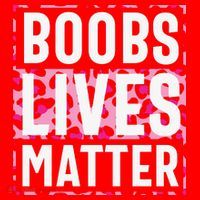 Boobs Lives Matter Breast Cancer Santa Hat thumb 1