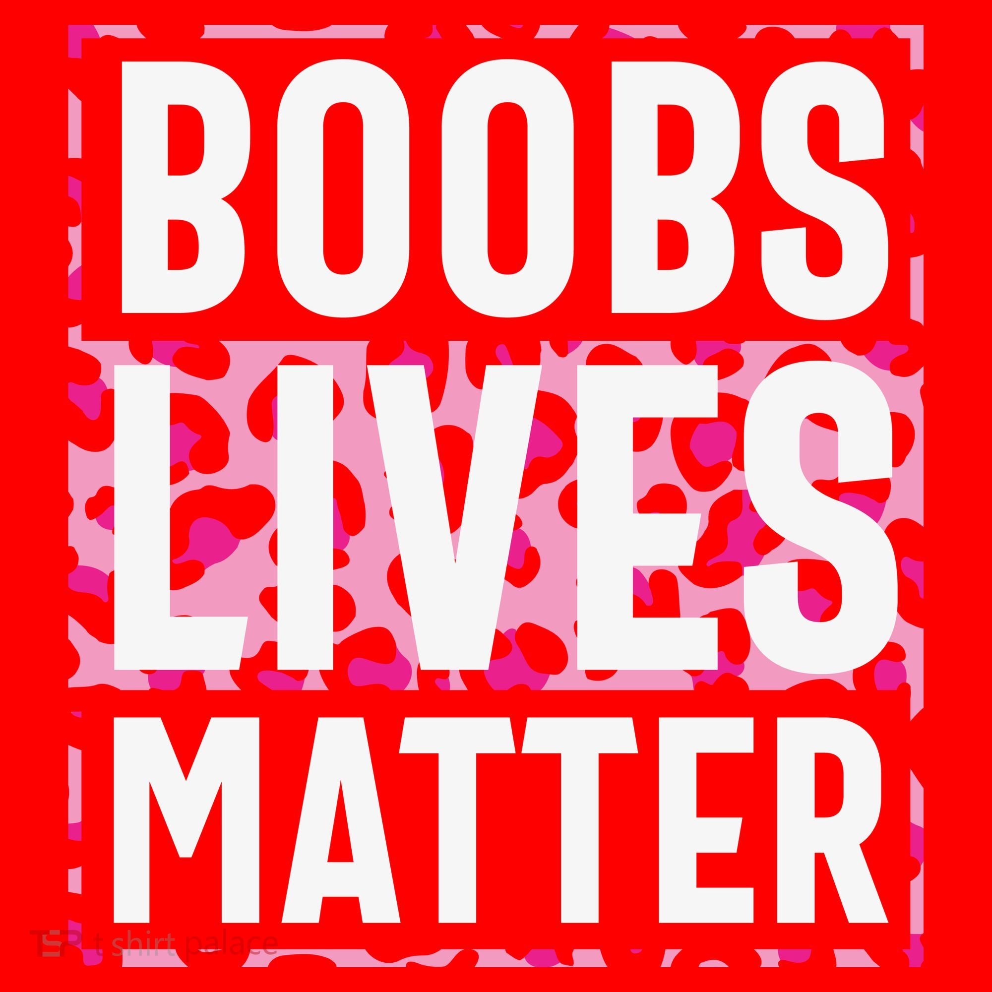 Boobs Lives Matter Breast Cancer Santa Hat